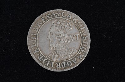 Lot 18 - A Charles I Silver Sixpence