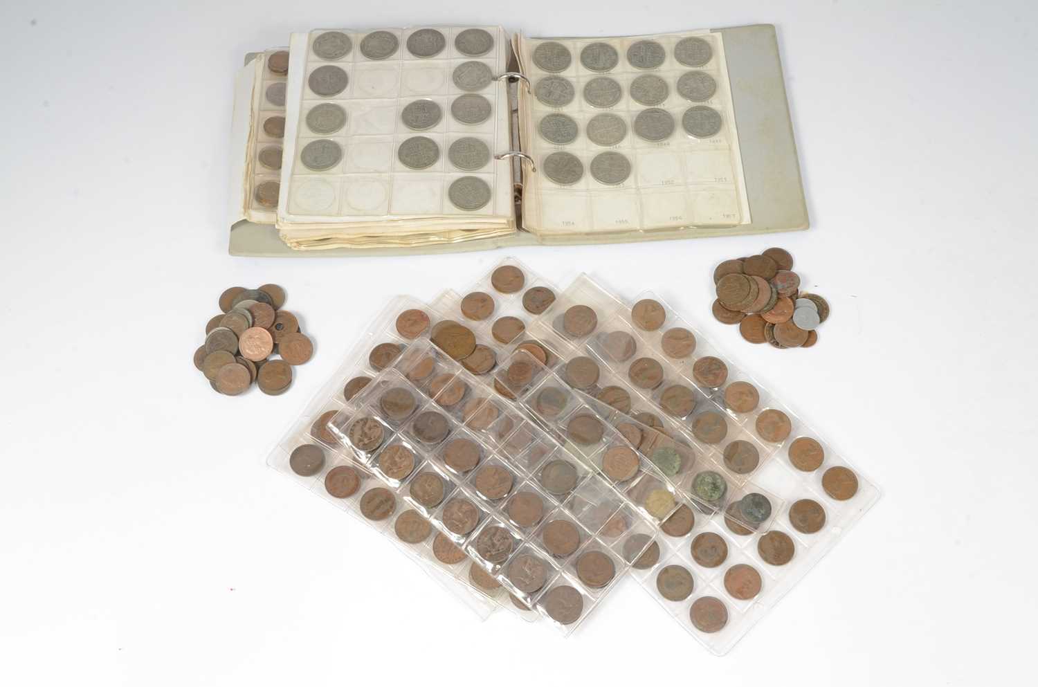 Lot 36 - A collection of British pre decimal coinage