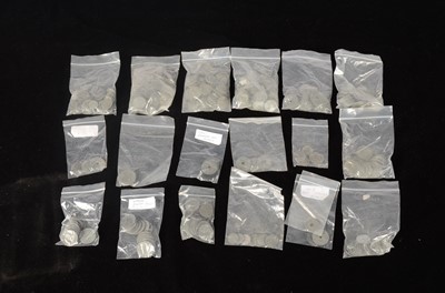 Lot 40 - A collection of Belgium WW2  Zinc Issue coinage