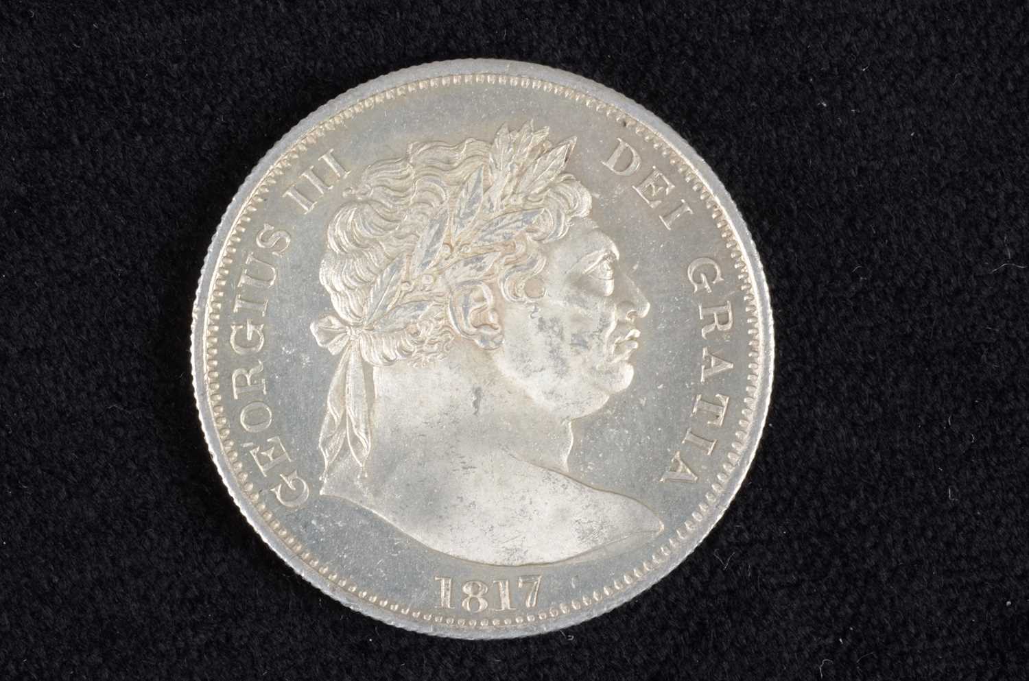Lot 42 - A George III silver Half Crown coin