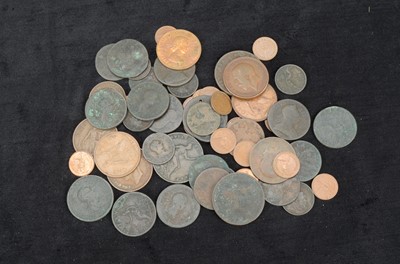 Lot 45 - A collection of British pre decimal Silver and Copper coinage