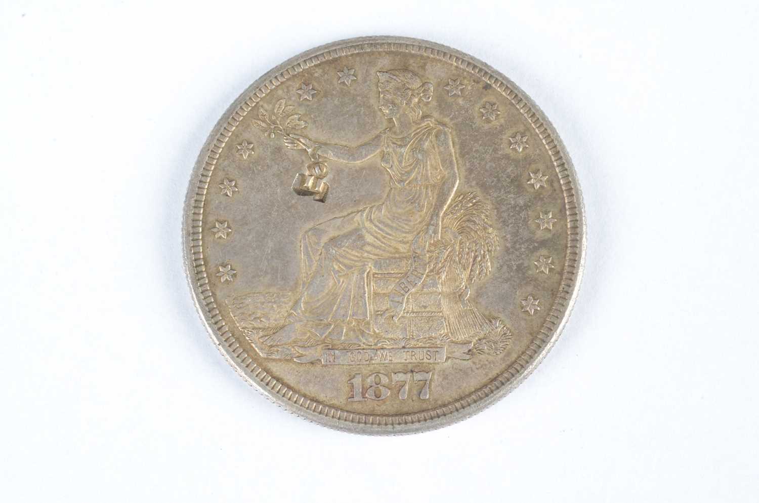 Lot 47 - United States silver trade dollar