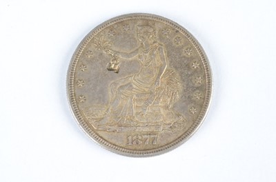 Lot 47 - United States silver trade dollar