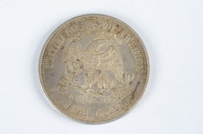 Lot 47 - United States silver trade dollar