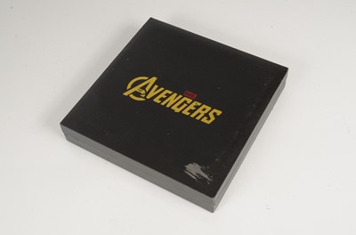 Lot 62 - Marvel Avengers gold plated medallion set