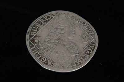 Lot 65 - Austria Charles VI silver 1/4 Thaler