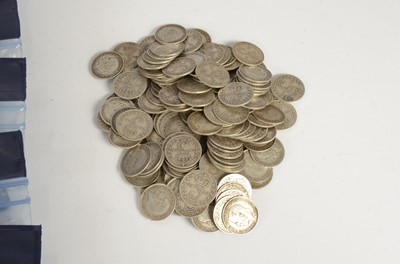 Lot 69 - A quantity of British pre 1920 Silver threepence coins