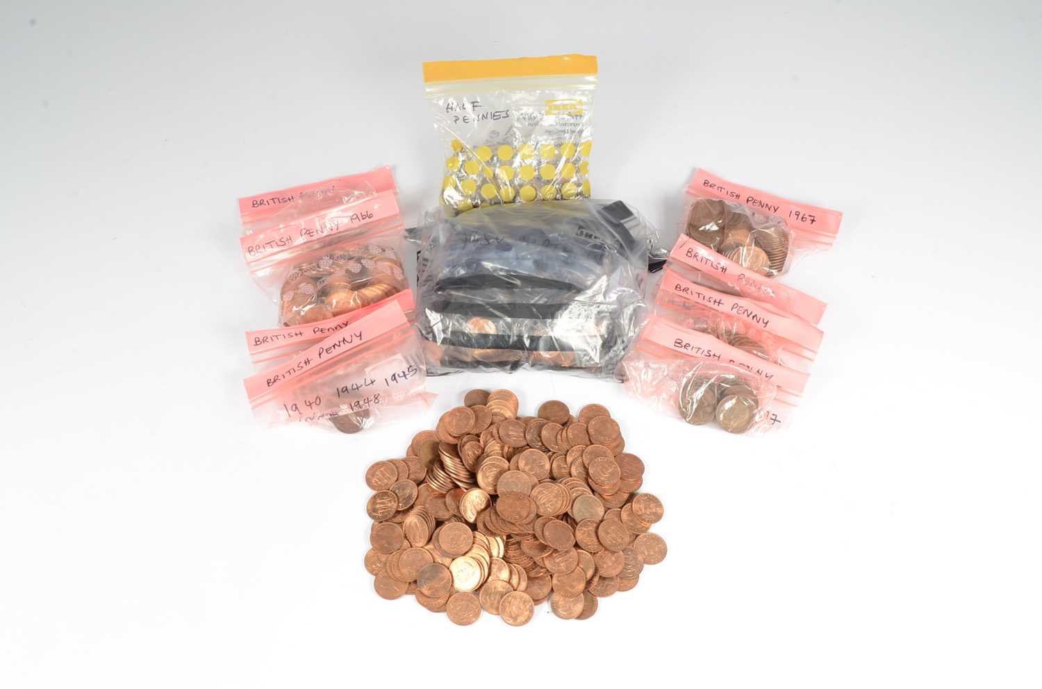 Lot 71 - A large accumulation of British Pre decimal copper coinage