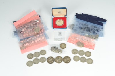 Lot 73 - A collection of British Victoria silver coinage