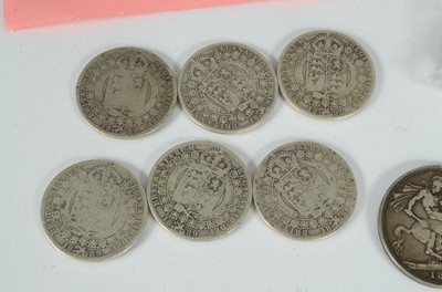 Lot 73 - A collection of British Victoria silver coinage