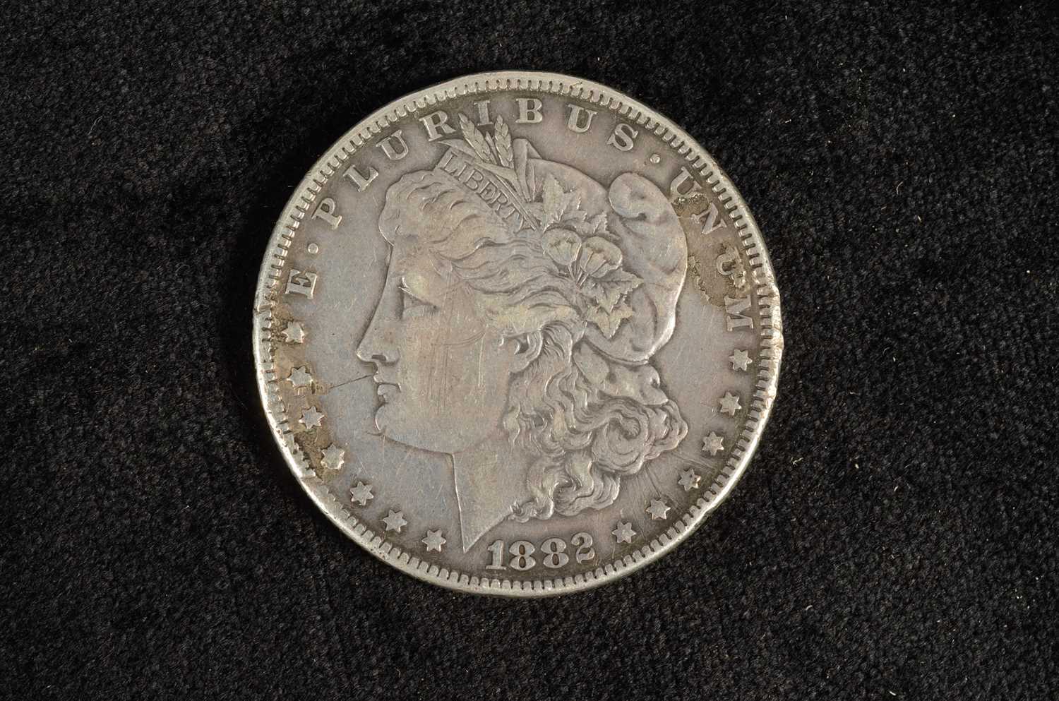 Lot 78 - United States silver 'Morgan' one dollar coin