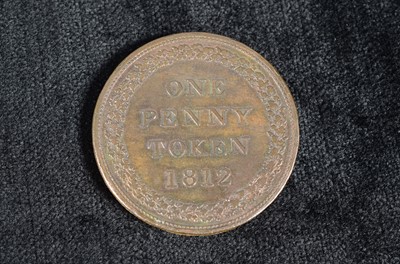 Lot 82 - 19th century Doncaster One Penny copper token