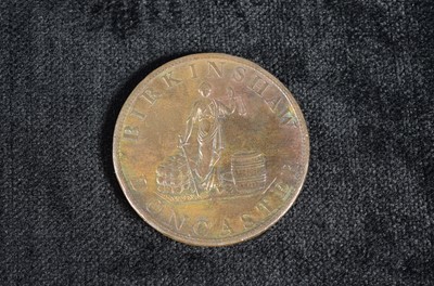 Lot 82 - 19th century Doncaster One Penny copper token