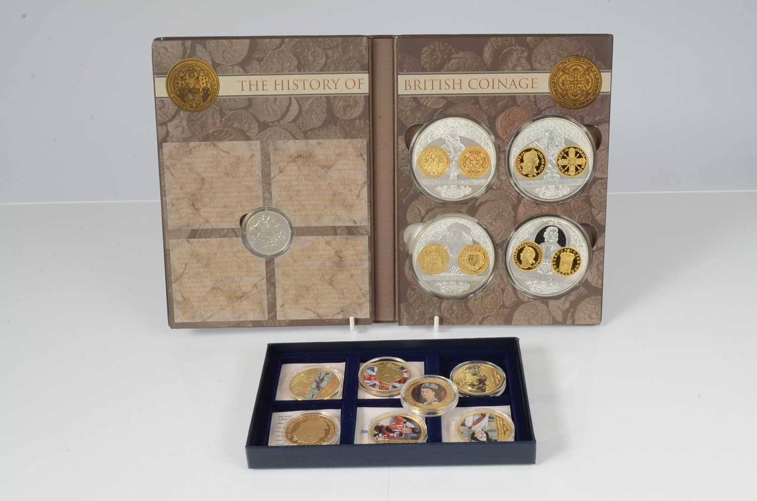 Lot 86 - A Windsor Mint 'The history of British coinage' collection