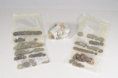 Lot 90 - A collection of British and world coinage