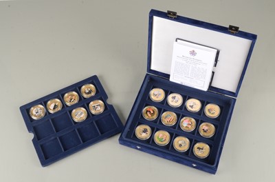 Lot 109 - Cook Islands 2007 Diamond Wedding Photographic $1 coin collection