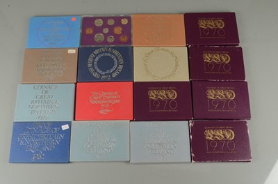 Lot 112 - Sixteen Royal Mint proof sets