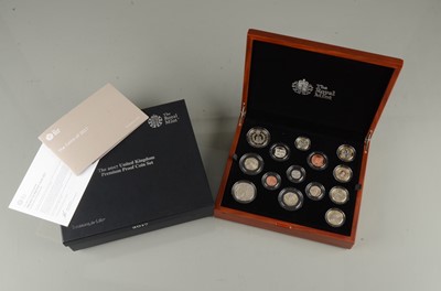 Lot 117 - Royal Mint 2017 Premium Proof Coin Set