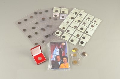 Lot 142 - A collection of fifty seven Roman and ancient coins