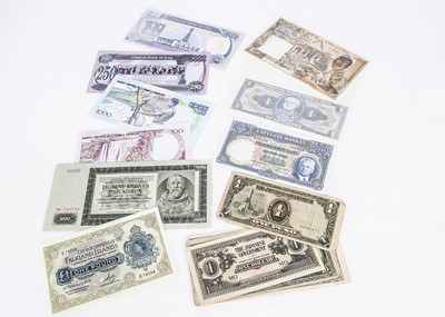 Lot 343 - A good and mixed collection of world bank notes