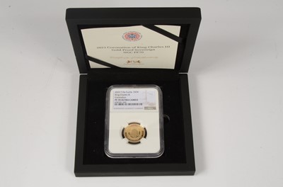 Lot 146 - A Tristan Da Cunha Charles III proof Gold Sovereign