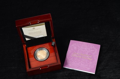 Lot 147 - A Charles III proof Gold Sovereign