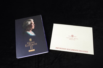 Lot 148 - An Elizabeth II Gibraltar 9 Carat Gold 2 Crowns coin