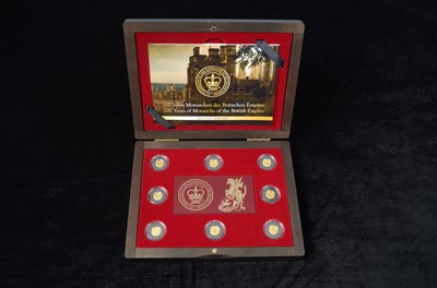 Lot 149 - A Niue Gold $2.5 Dollars eight coin set