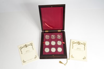 Lot 154 - 1993 Elizabeth II Coronation silver proof collection