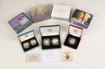 Lot 156 - A collection of British Royal Mint Silver Proof Coinage