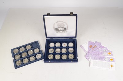 Lot 158 - Queens Jubilee Silver Proof coin collection
