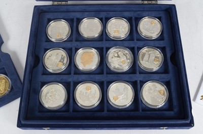 Lot 163 - A 1997 Golden Wedding Anniversary Silver Proof  coin collection