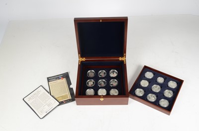Lot 164 - A collection of twenty four Silver Proof world coins