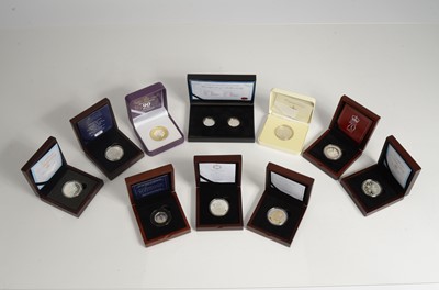 Lot 167 - A collection of  world Silver proof coinage and medallions
