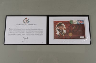 Lot 188 - An Elizabeth II Full Gold Sovereign Coin cover
