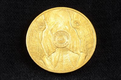 Lot 206 - South Africa 1 Ounce Gold 50 Rand coin