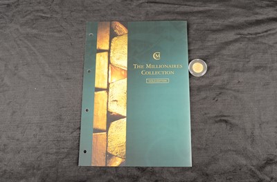 Lot 217 - A London Mint 22ct Gold Proof Replica coin