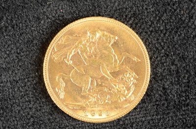 Lot 229 - A George V  Full Gold Sovereign
