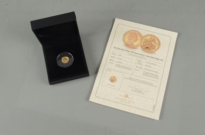 Lot 237 - Isle of Man 1/10th Ounce Gold Proof 'Angel' Coin
