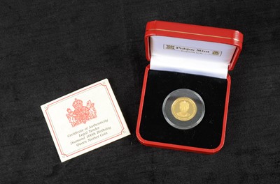 Lot 241 - Gibraltar Gold Proof Crown Coin