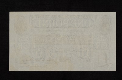Lot 272 - United Kingdom of Great Britain and Ireland One Pound Treasury Note