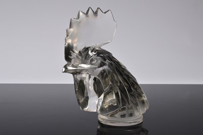 Lot 56 - An Art Deco style Lalique glass car mascot