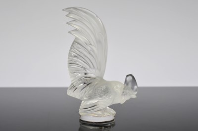 Lot 61 - An Art Deco style Lalique glass car mascot