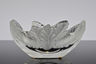 Lot 63 - A modern Lalique glass bowl