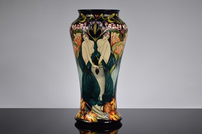 Lot 69 - A large modern Moorcroft Pottery vase designed by Kerry Goodwin