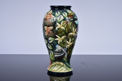 Lot 74 - A modern Moorcroft Pottery vase designed by Sian Leeper