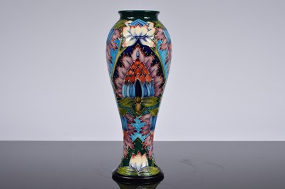 Lot 76 - A modern Moorcroft Pottery vase designed by Shirley Hayes