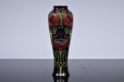 Lot 77 - A modern Moorcroft Pottery vase designed by Paul Hilditch