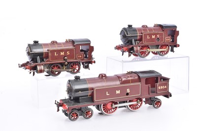 Lot 259 - Hornby 0 Gauge LMS crimson lake Locomotives