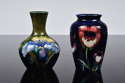Lot 89 - Two small first half 20th century Moorcroft Pottery vases